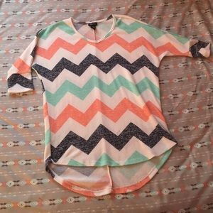 Chevron rue 21 shirt